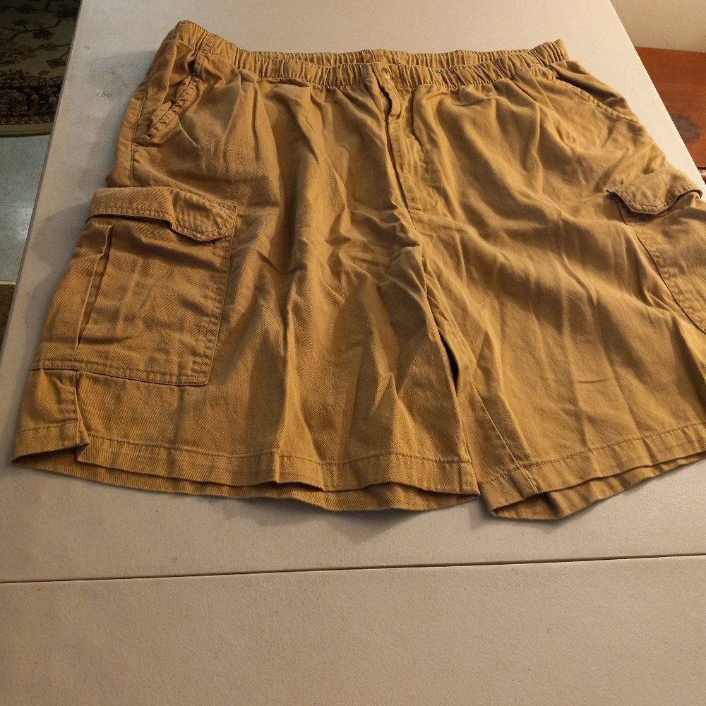 King Size Cargo Cotton Shorts